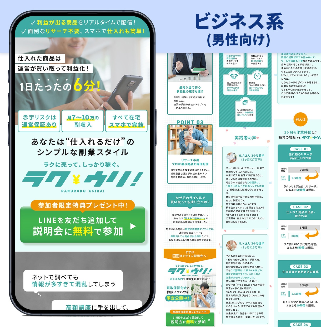 一律価格＆修正無制限でLP制作します デザインであなたのビジネスを後押しします イメージ6