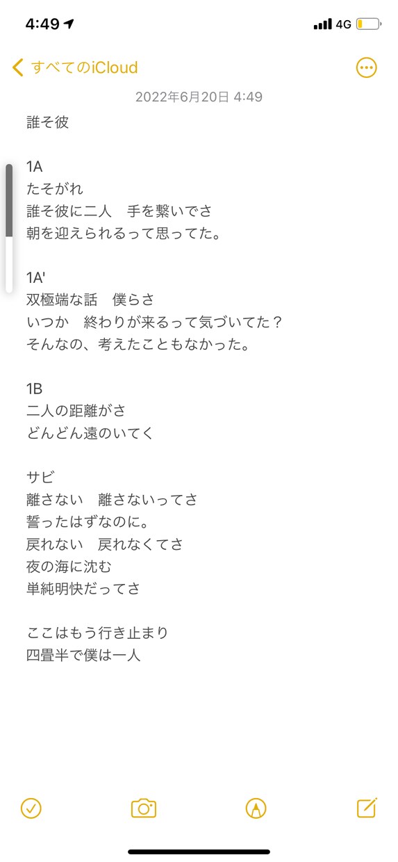 既存のメロディやインスト音源に作詞します 既存のメロディや新規で作詞します！ イメージ1
