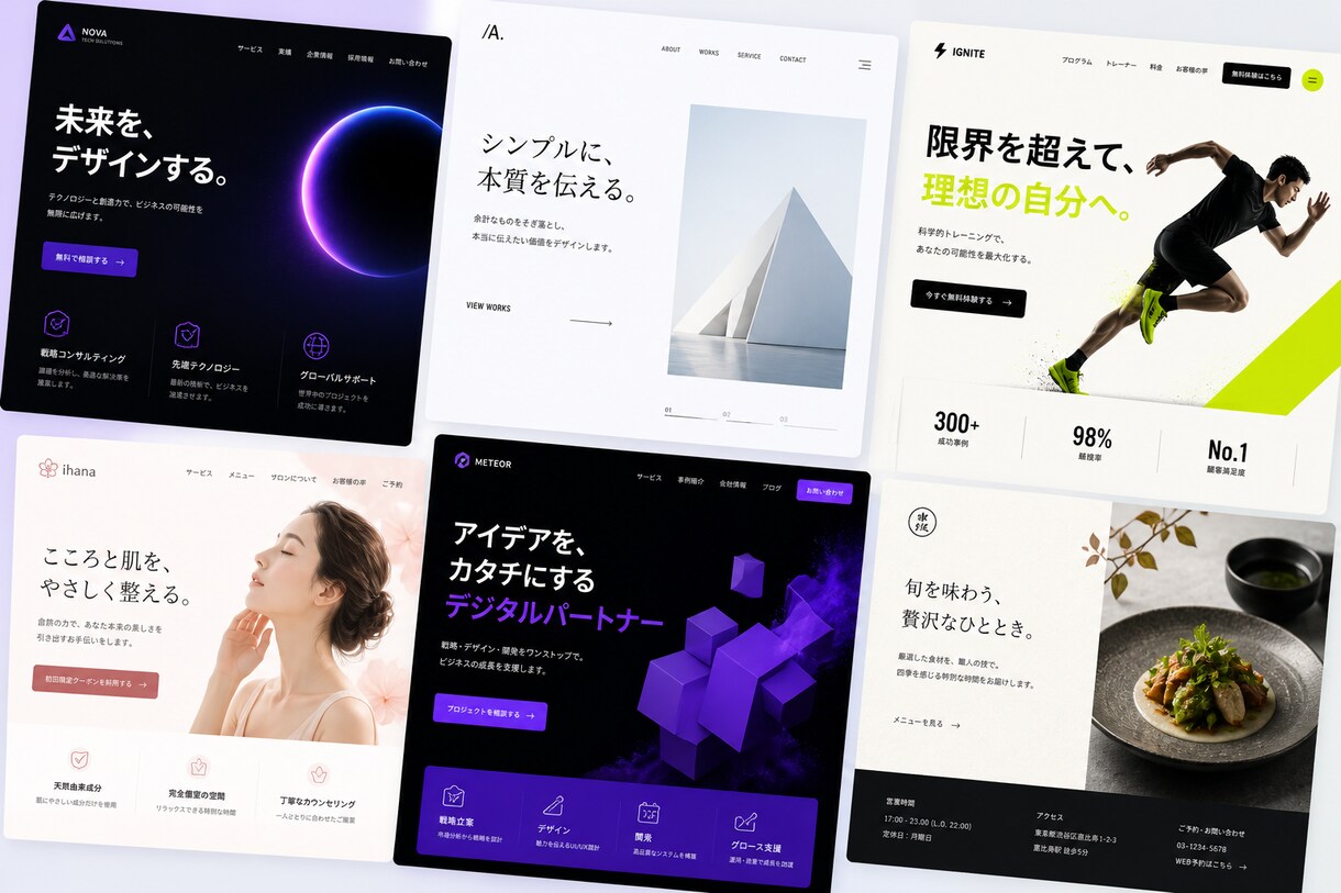 ホームページ制作｜企業・個人対応します SEO対応・スマホ最適化｜高品質Web制作 イメージ5