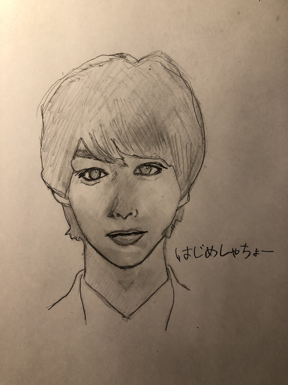 あなたの魅力的な似顔絵描きます 写真をもとに鉛筆画で味のある、線画のような似顔絵描きます。 イメージ2