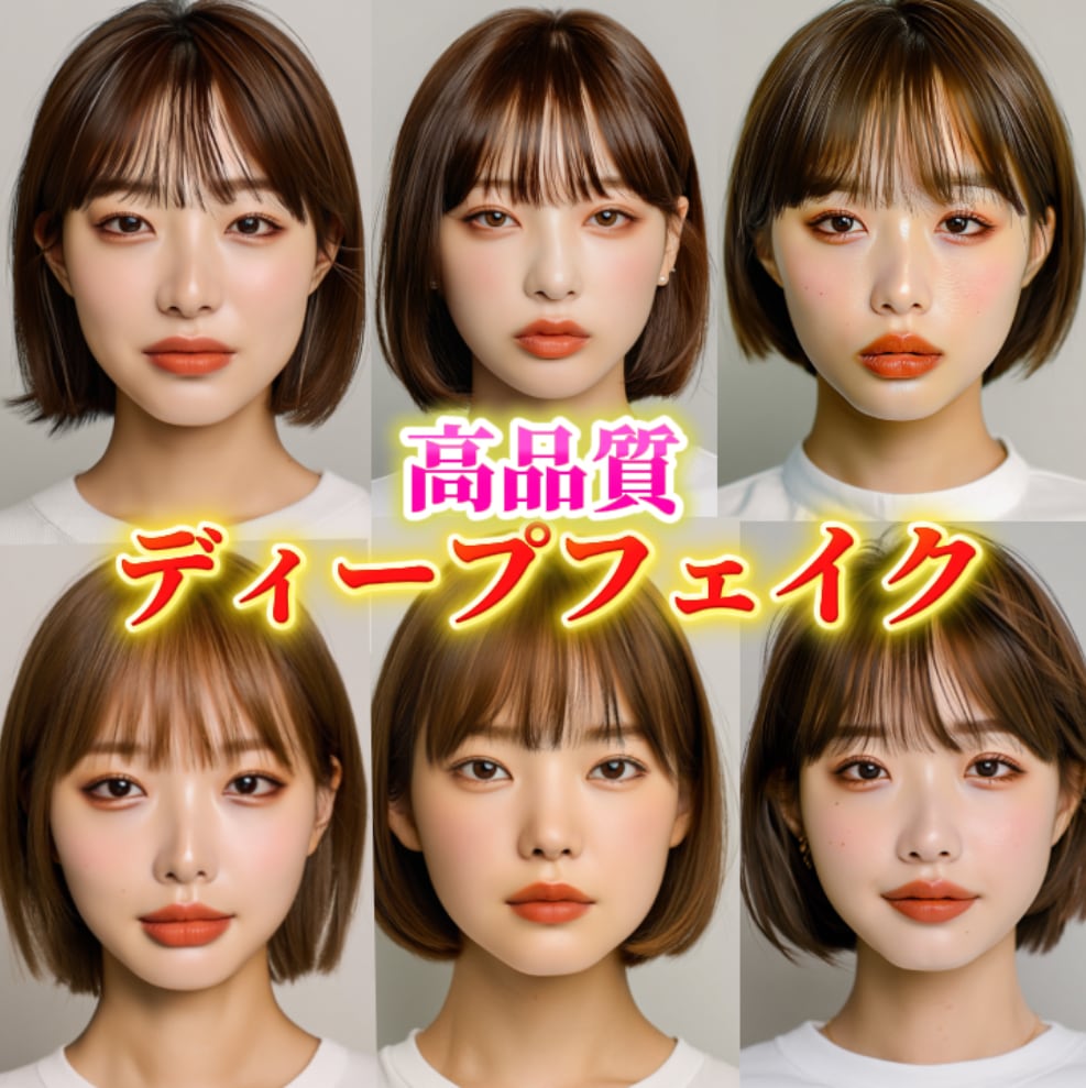 高品質ディープフェイク画像/動画を当日納品します 気軽に相談ください。安価で高品質なディープフェイク生成の提供 イメージ1