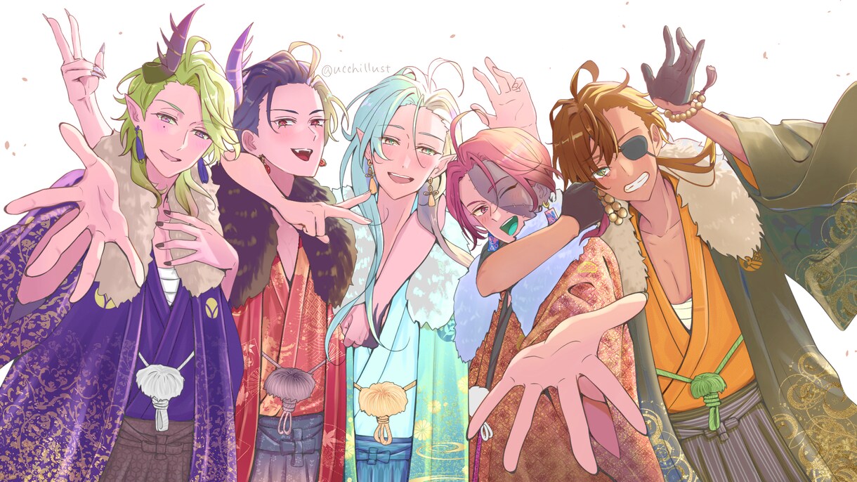 イキイキとしたイラスト描きます ご希望に合わせて丁寧に作成します イメージ4