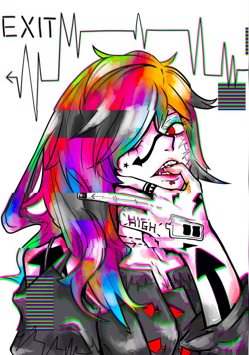 POPなアイコン描きます ポップな絵柄と癖になるような色使いのアイコンはいかがですか？ イメージ2