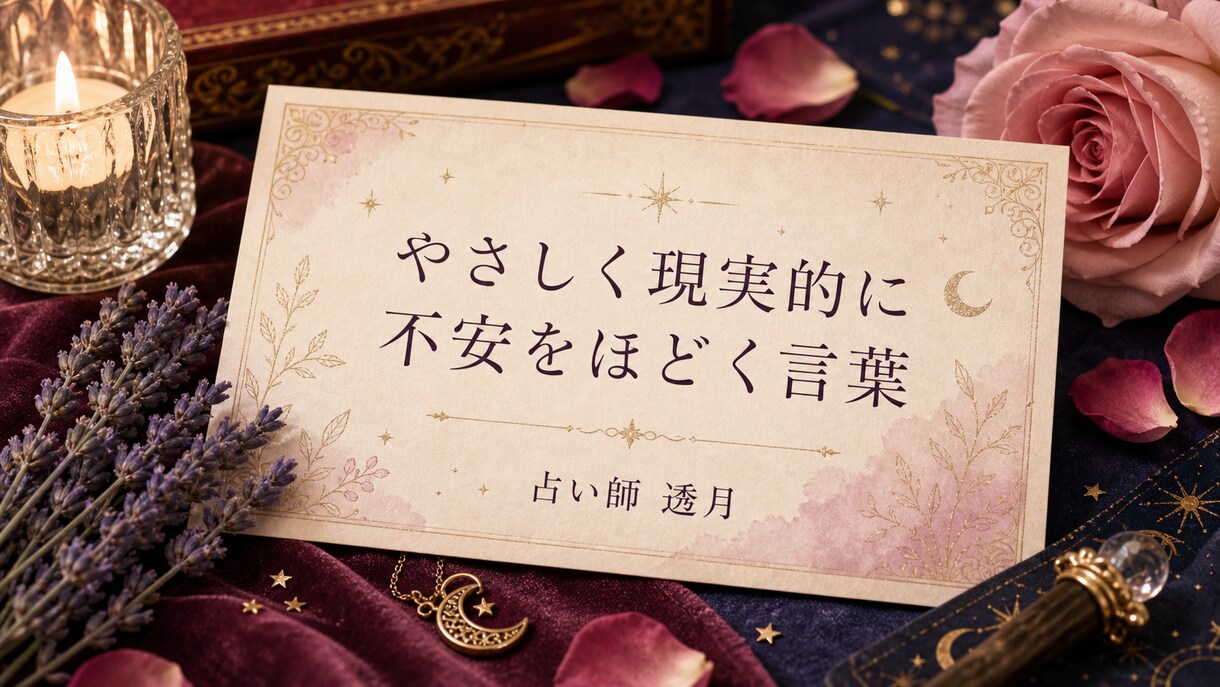恋愛｜相手の気持ちと復縁・連絡の次の一手を占います 復縁・連絡の迷いを、今日できる一歩に整理 イメージ5