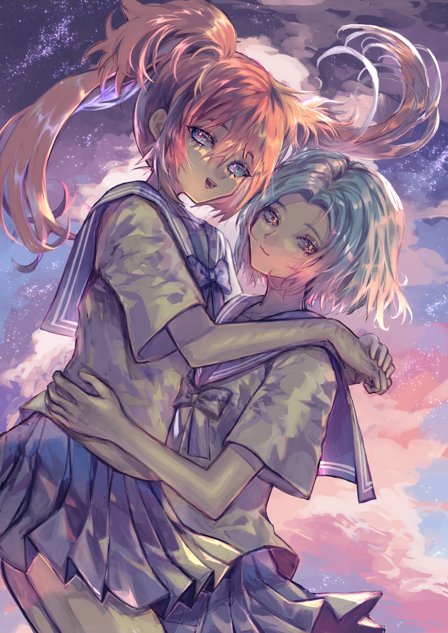 色鮮やかで目を惹く美しいイラスト描きます MVやサムネイル、立ち絵などに！ イメージ7