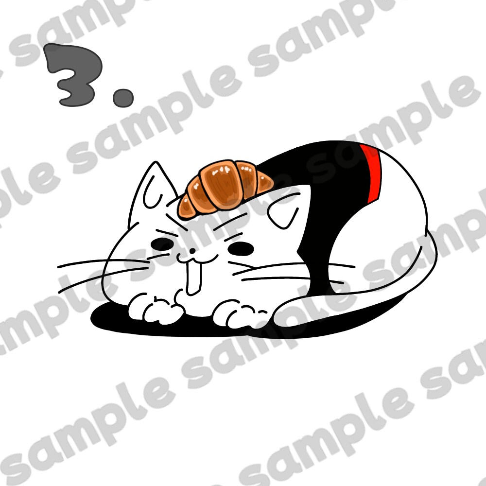 完成済みアイコンイラストを販売します SNSアイコン等に使用できます。ゆるいねこちゃん達です♪ イメージ3