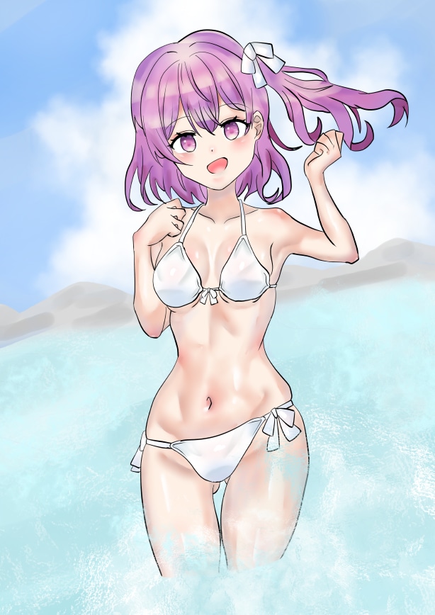 VTuber様向けサムネイルイラスト描きます 女の子キャラを描きます。バストアップから全身まで イメージ4
