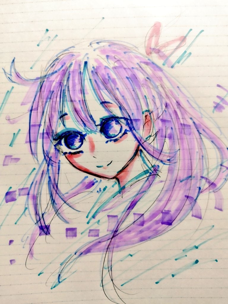 1000円で可愛いカラフル鮮やかなアイコン描きます アナログイラストで可愛いのもかっこいいのも描きます イメージ3