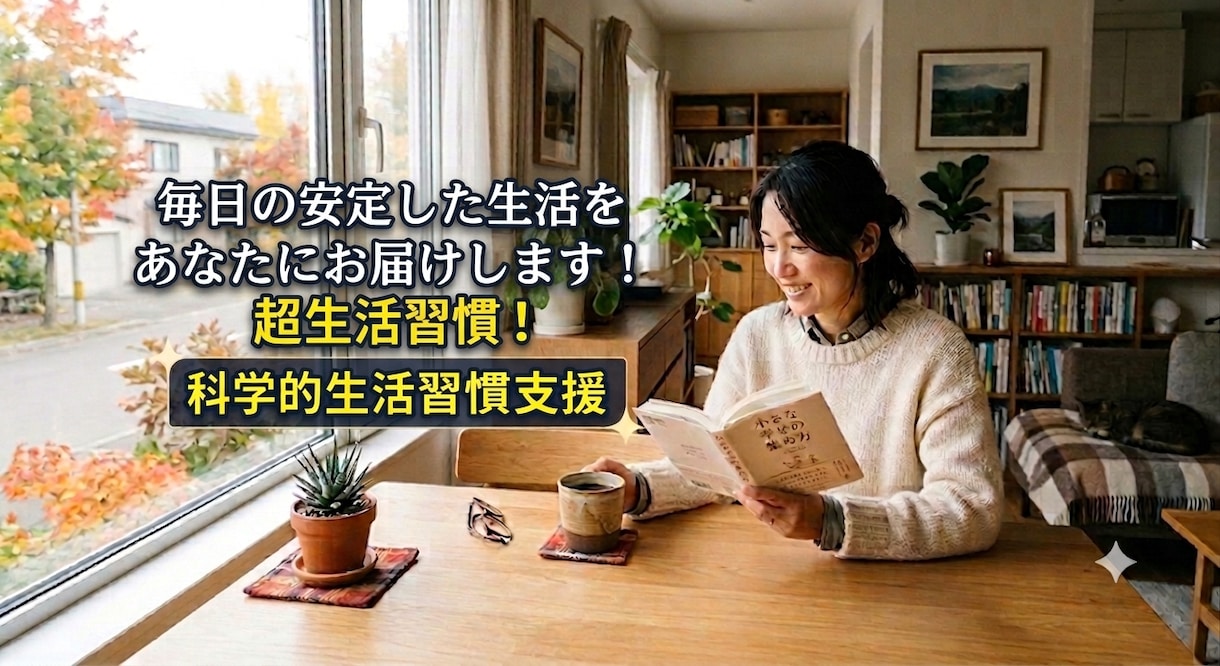 超生活習慣！安定した毎日をあなたにお届けします 無理をしないで身につける！！超生活習慣！ イメージ1