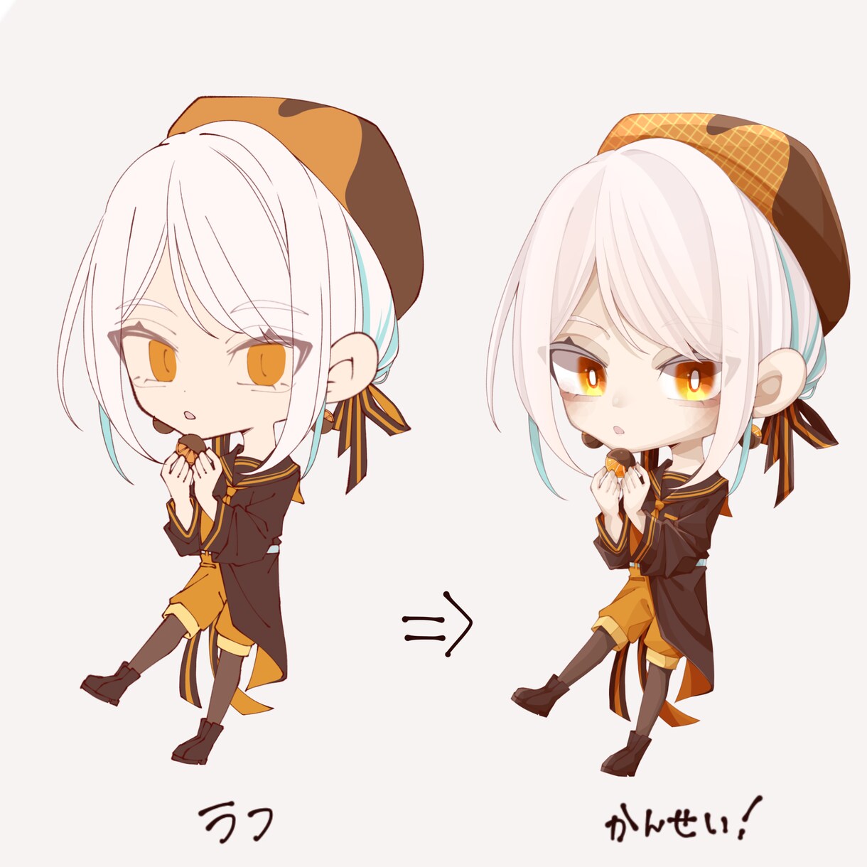 かわいいSDキャラの制作を承ります 可愛いSDキャラを動画や配信、グッズ制作に！ イメージ6
