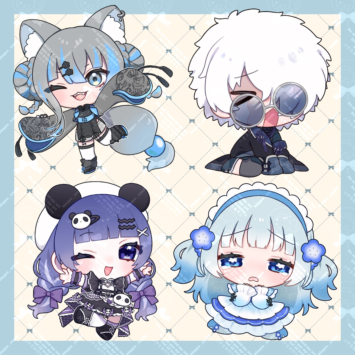 デフォルメイラストを制作します もちっとしたイラストが得意です！ イメージ5