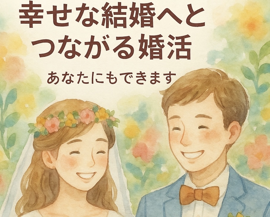 幸せな結婚を叶えるための婚活マインドお話します 私の経験からリアルなアドバイスをお届けします。 イメージ2