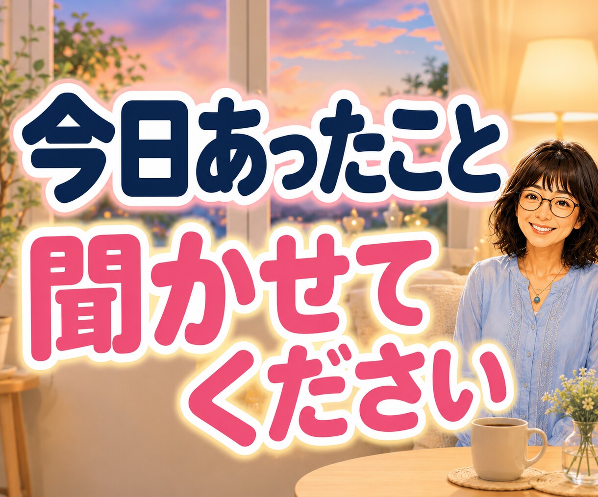 今日の疲れや愚痴・雑談・夜の話し相手になります 今日あったこと、誰かにちょっと話して心を軽くしませんか？ イメージ3