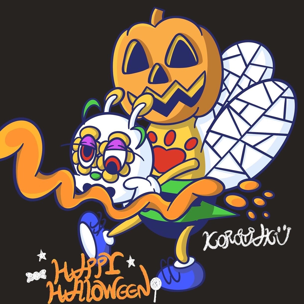 個性的で可愛いキャラクターを描きます 大事な記念日に贈る、お店などの愛されるキャラクターを贈ります イメージ2