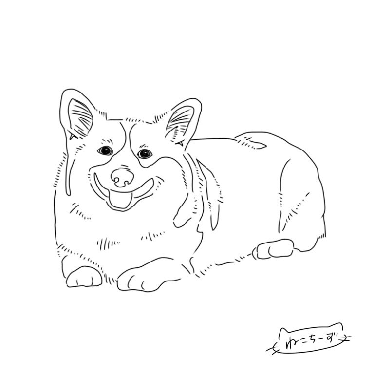 動物のイラスト描きます シンプル可愛い自分だけの動物イラストに！ イメージ5