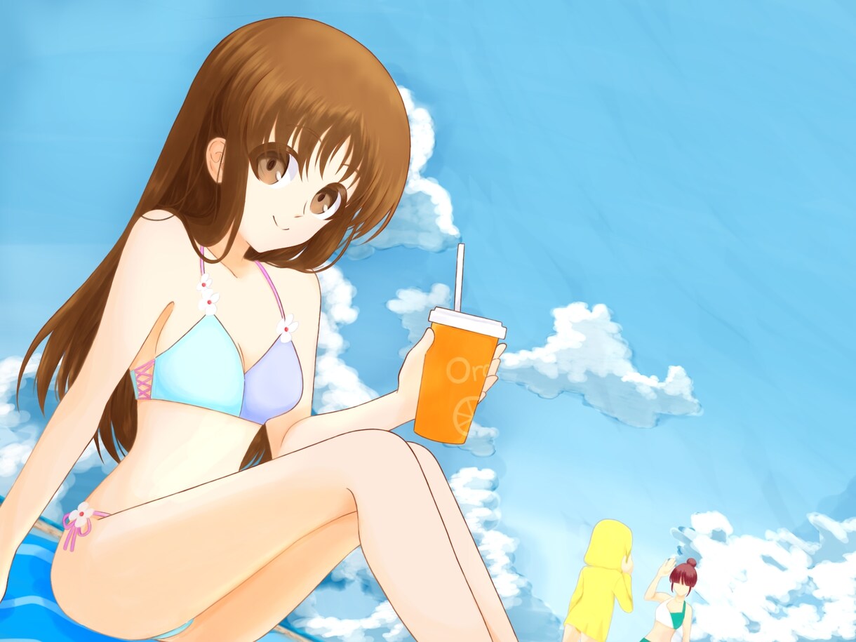 女の子のイラストを作成します キャラクターデザイン重視のイラストを描きます イメージ3