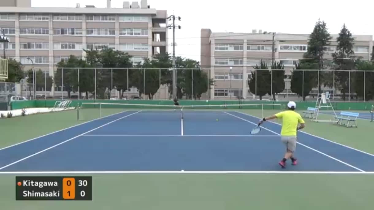 テニス等の試合動画の編集・スコア付けをします テニス、ソフトテニス、バウンドテニス等の分析のための動画編集 イメージ1