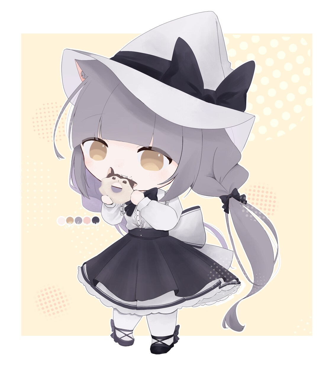 ゆるめ+かわいいキャラクターイラストを制作します MVやVの配信向けのイラスト、パーツ分けもok！ イメージ6