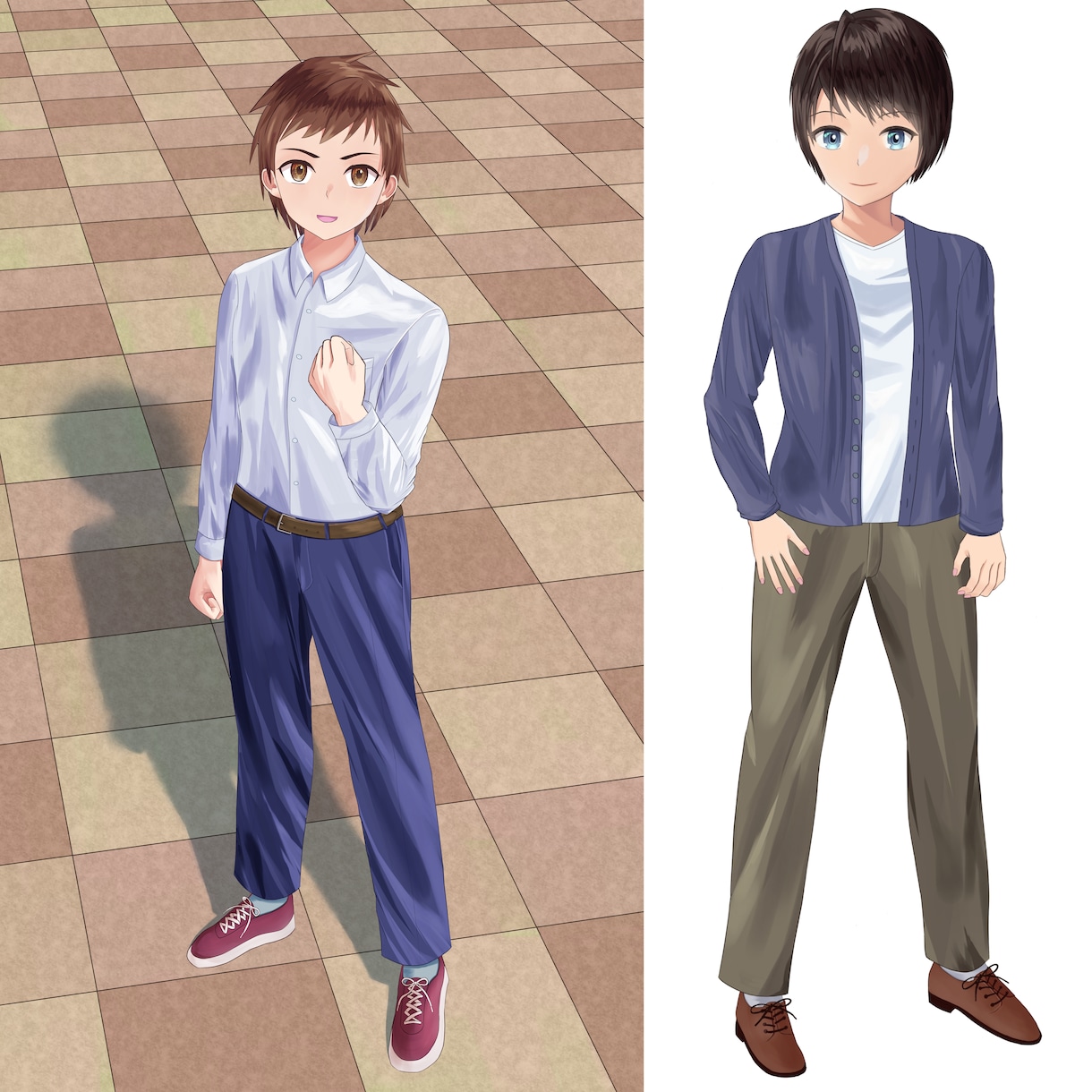 魅力的でおしゃれかわいい全身イラスト作成します 商業連載絵師が修正無制限で女の子中心に描きます イメージ6