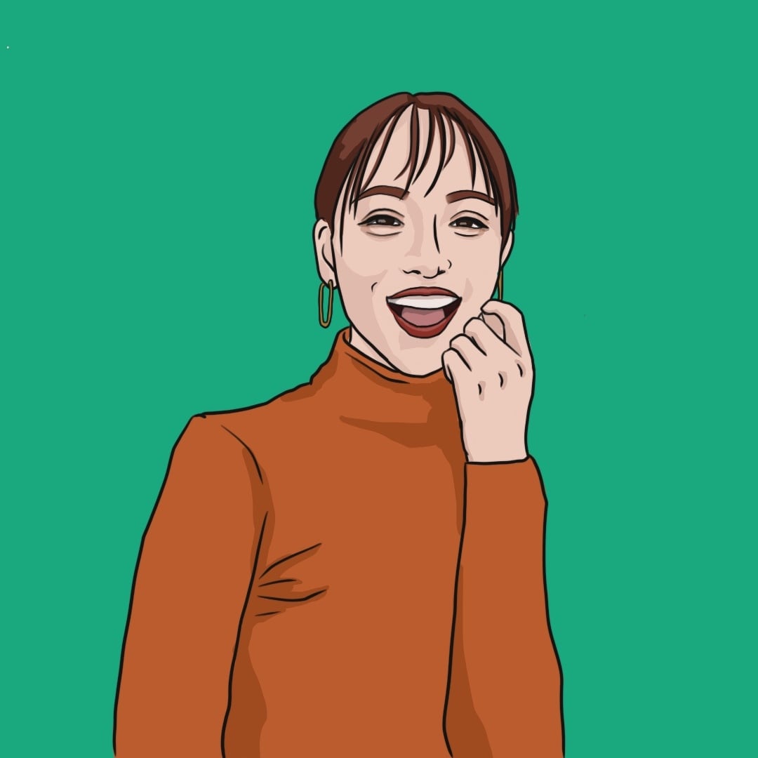 おしゃれなSNSアイコン、似顔絵を描きます 写真アイコンは苦手、飽きた方におすすめです イメージ4