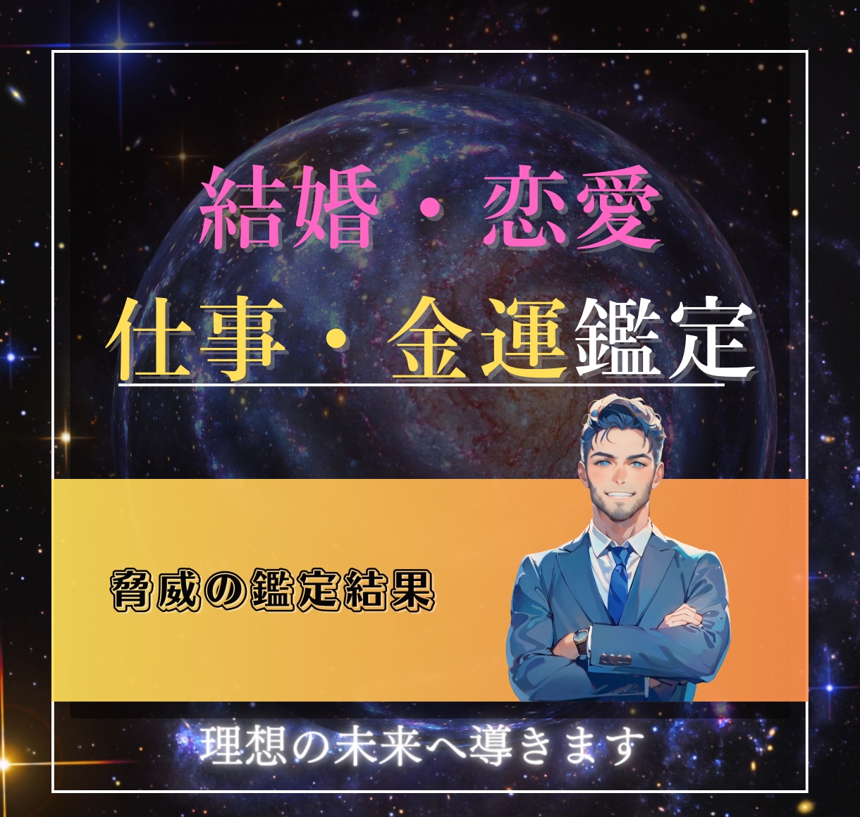 ズバッと辛口占い！あなたの運命を明かします 真実を見抜き、あなたの悩みをズバリ解決へ導きます！ イメージ1