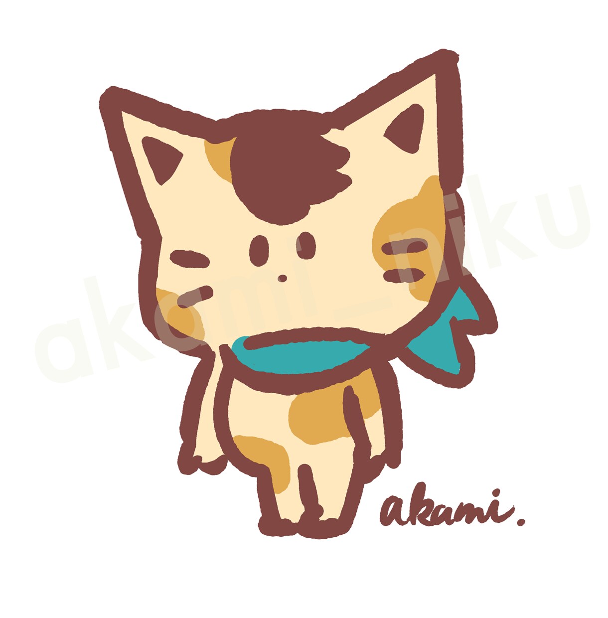 商用利用OK！動物の手描き風イラスト描きます 格安！ペットもOK！年賀状・プレゼントにも使いやすいイラスト イメージ7