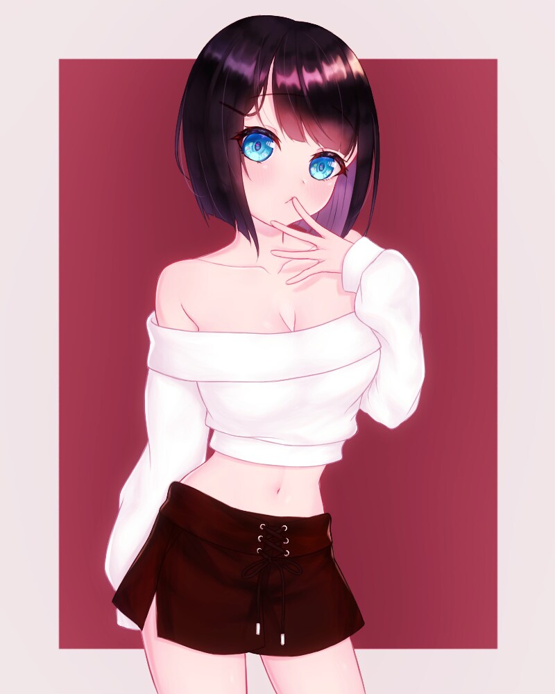 SNS等アイコンやヘッダーの女の子の絵お描きします チビキャラから萌え系の女の子等可愛い子をお描きします! イメージ1