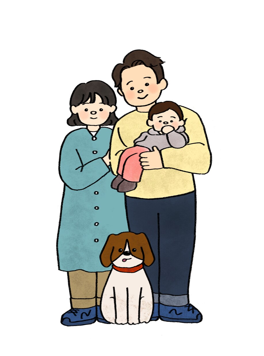 写真を元に描くほっこり優しい似顔絵描きます 写真より少しあたたかい、世界にひとつの似顔絵 イメージ3