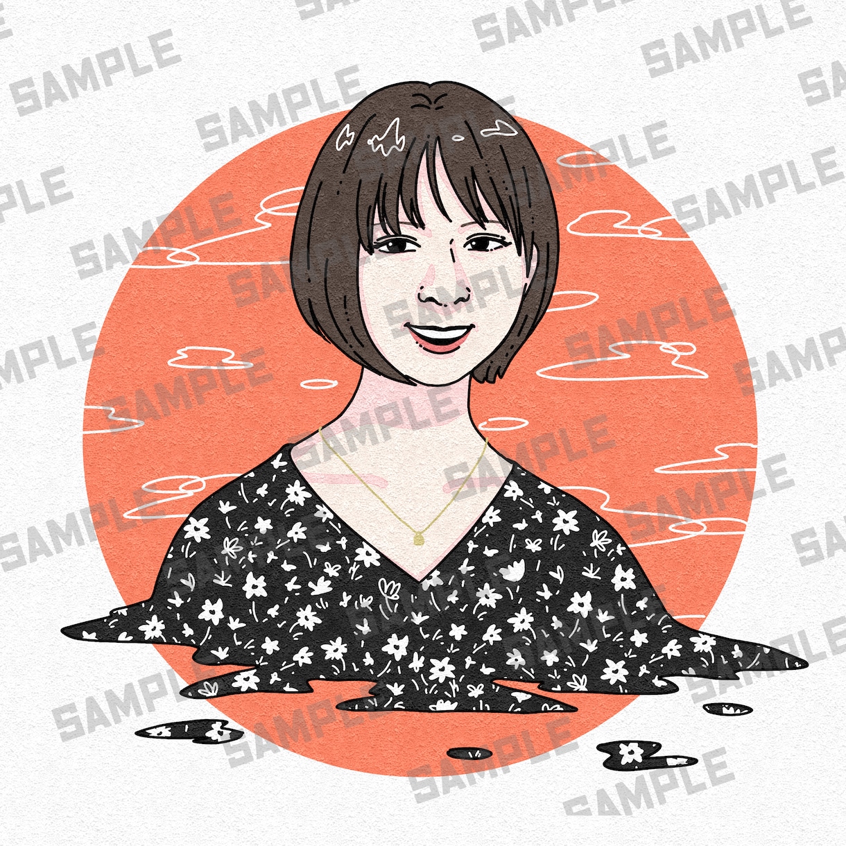 希望通りの似顔絵描きます 恋人、家族、友人へのプレゼントにも！ イメージ6