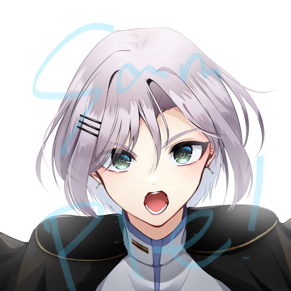 可愛い/美麗/絵柄合わせ可/イラスト描きます カラーで途中経過確認できて、完成像がバッチリイメージ！ イメージ5