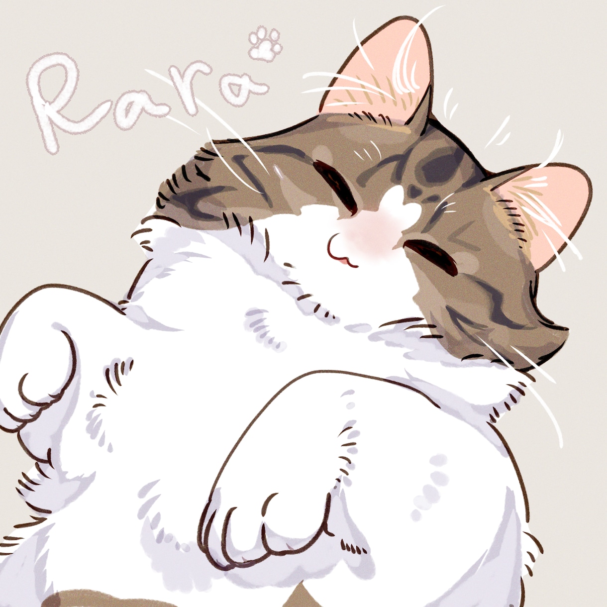 貴方の愛猫描きます 愛猫をアイコンに！見る度ほんわかします♪ イメージ1