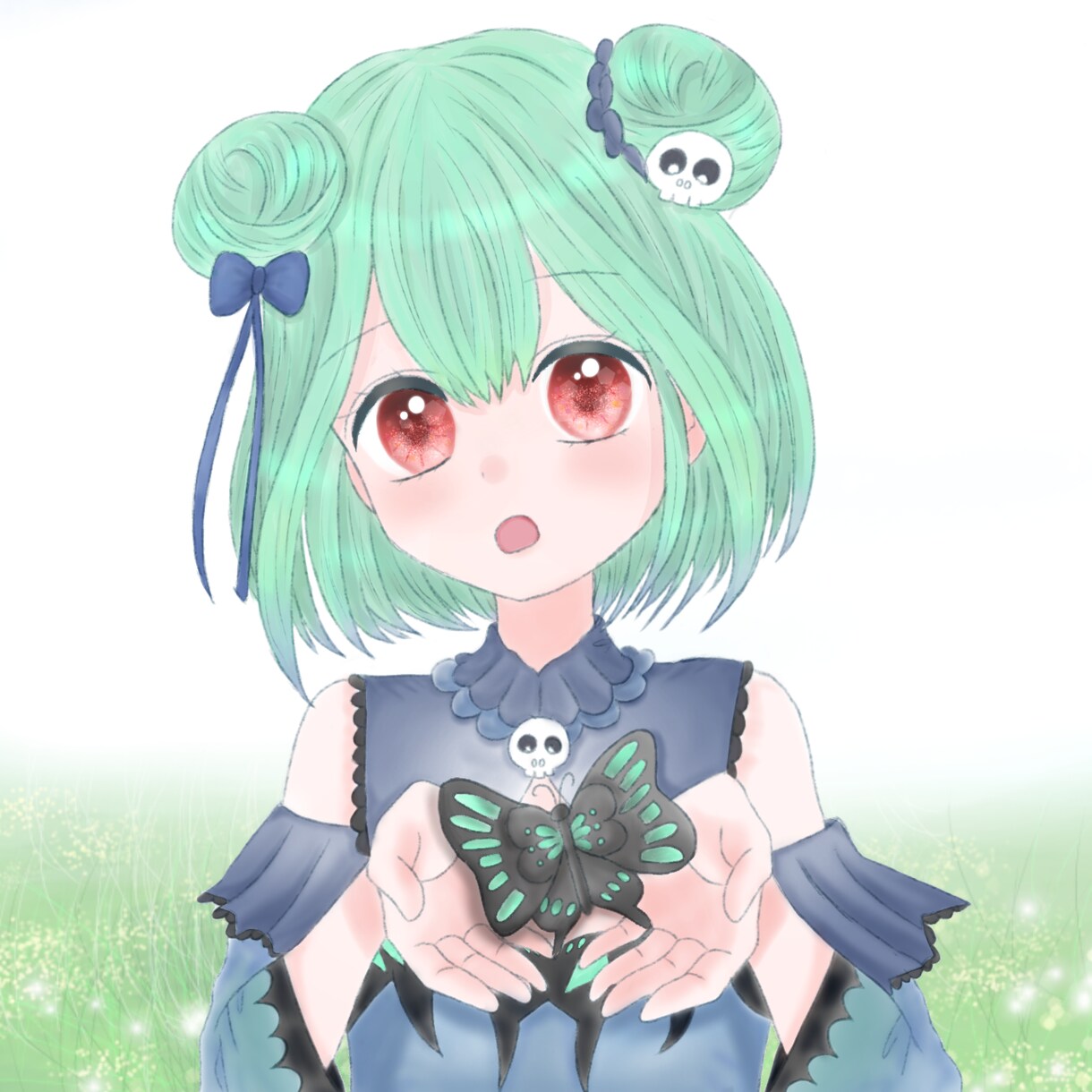 ふんわり可愛いアイコン・1枚絵作成致します ＊イラスト作成、キャラクター作成、アイコン、線画等 イメージ3