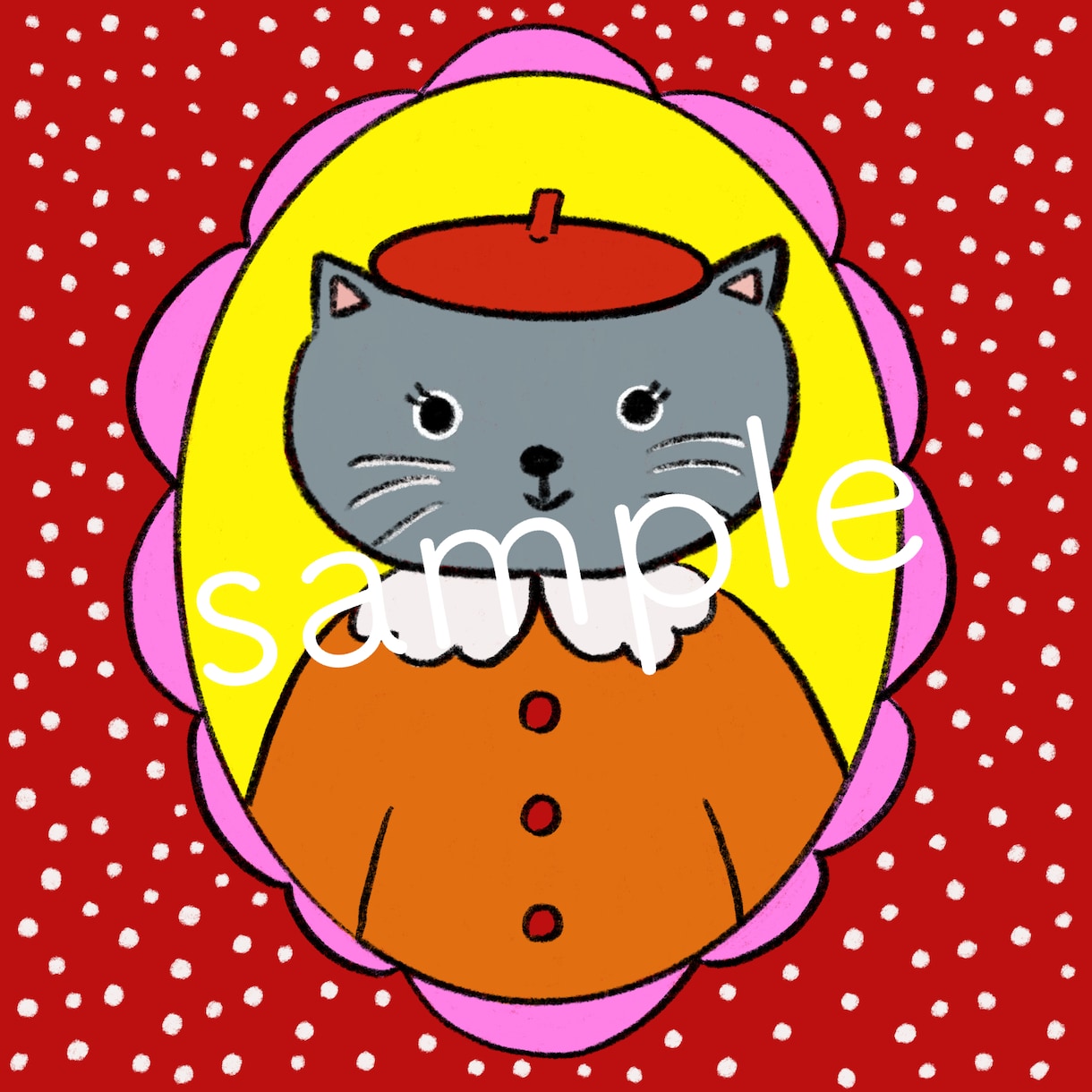 動物たちのメルヘンな世界のSNSアイコンを描きます 可愛い世界のゆめのくにへようこそ イメージ3