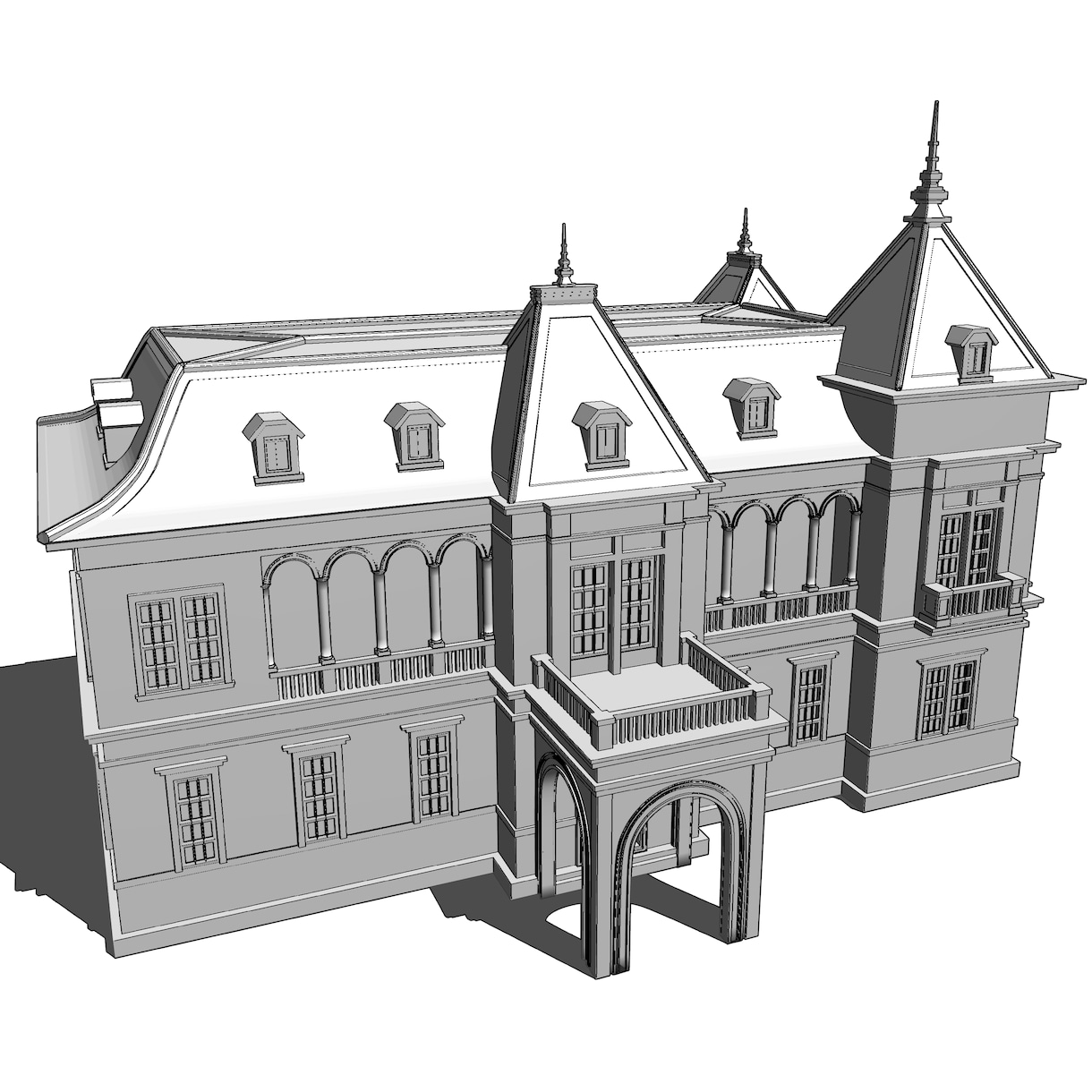 クリスタで使える3Dモデルを制作いたします 建物の内装、外装、乗り物、武器などお気軽にご相談ください！ イメージ4