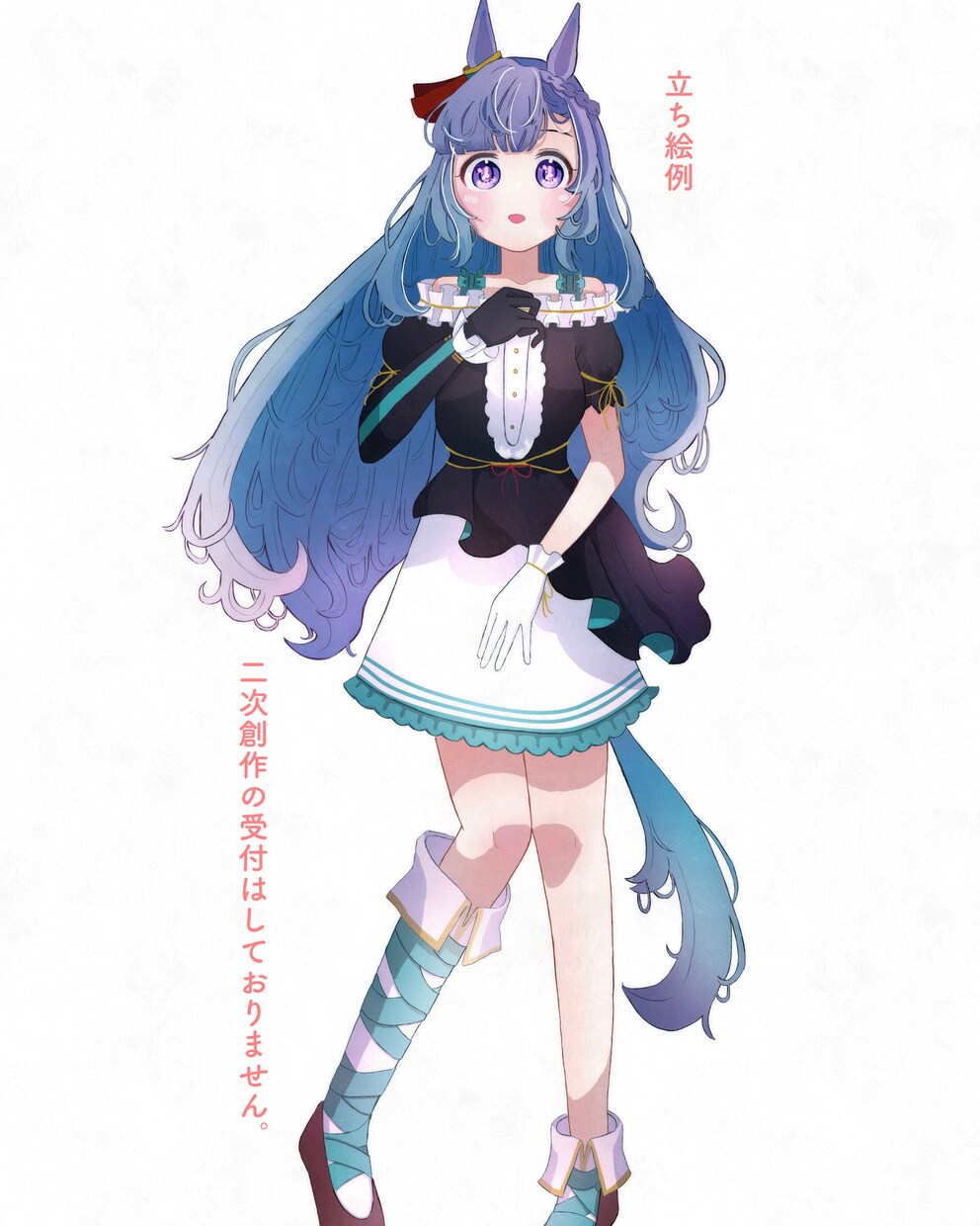 商標利用OK！新人vtuberの立ち絵を制作します あなただけのオリジナルキャラクターを立ち絵で制作します！ イメージ2