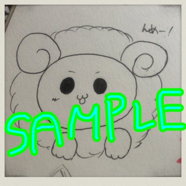 動物のイラストを描きます イメージ1
