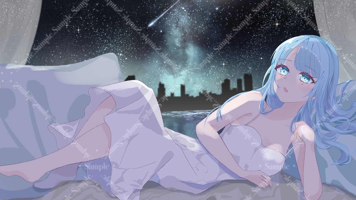 ご要望に合わせて色んなイラスト描きます 一枚絵、配信用イラスト歌ってみたなど。女の子も男の子もOK イメージ9
