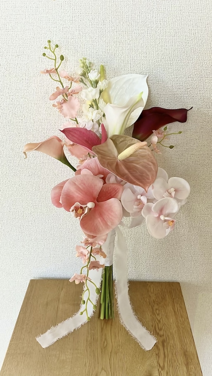 ブーケ(結婚式や前撮りなどに♪)お作りします オーダーメイドブーケを素敵にお作りします。 イメージ2
