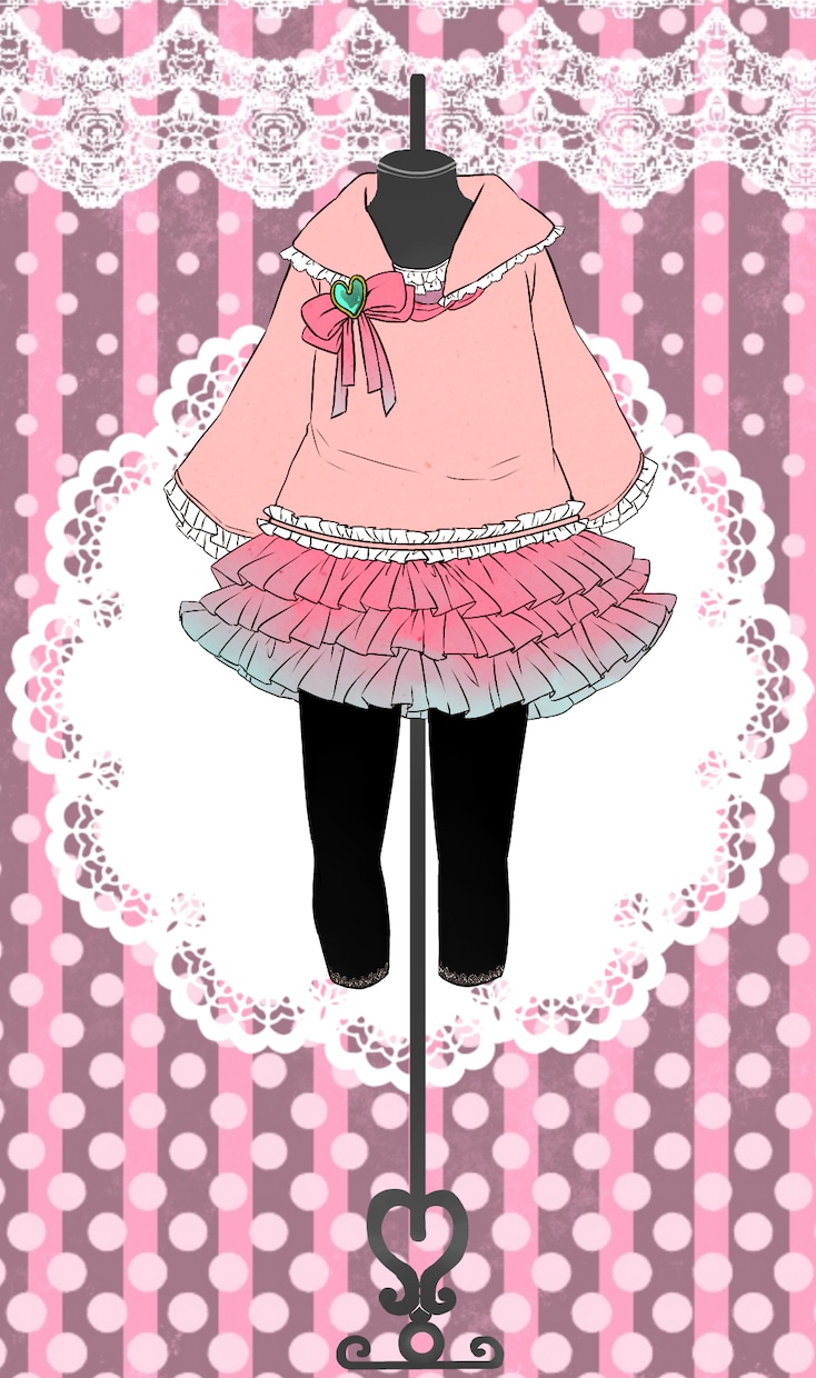 衣装デザイン承ります あなたの想像する衣装、描かせて頂きます イメージ3