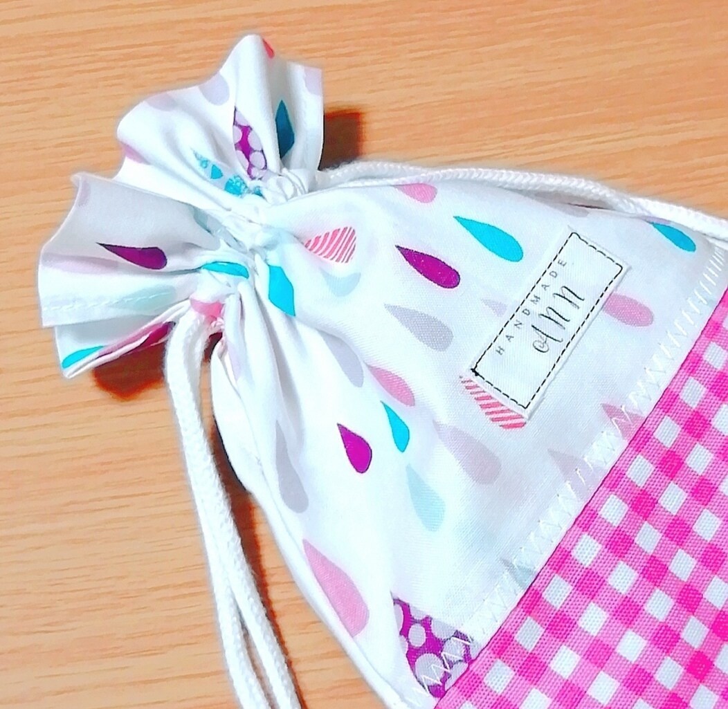 製作キットで【コップ袋・巾着袋】が簡単に作れます 製作中に困った際はサポートします★入園入学準備品キット イメージ4