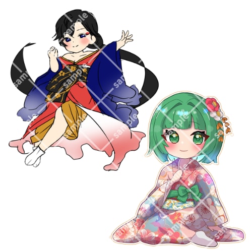 ミニキャラ描きます オリジナルのかわいいミニキャラ描きます！ イメージ1