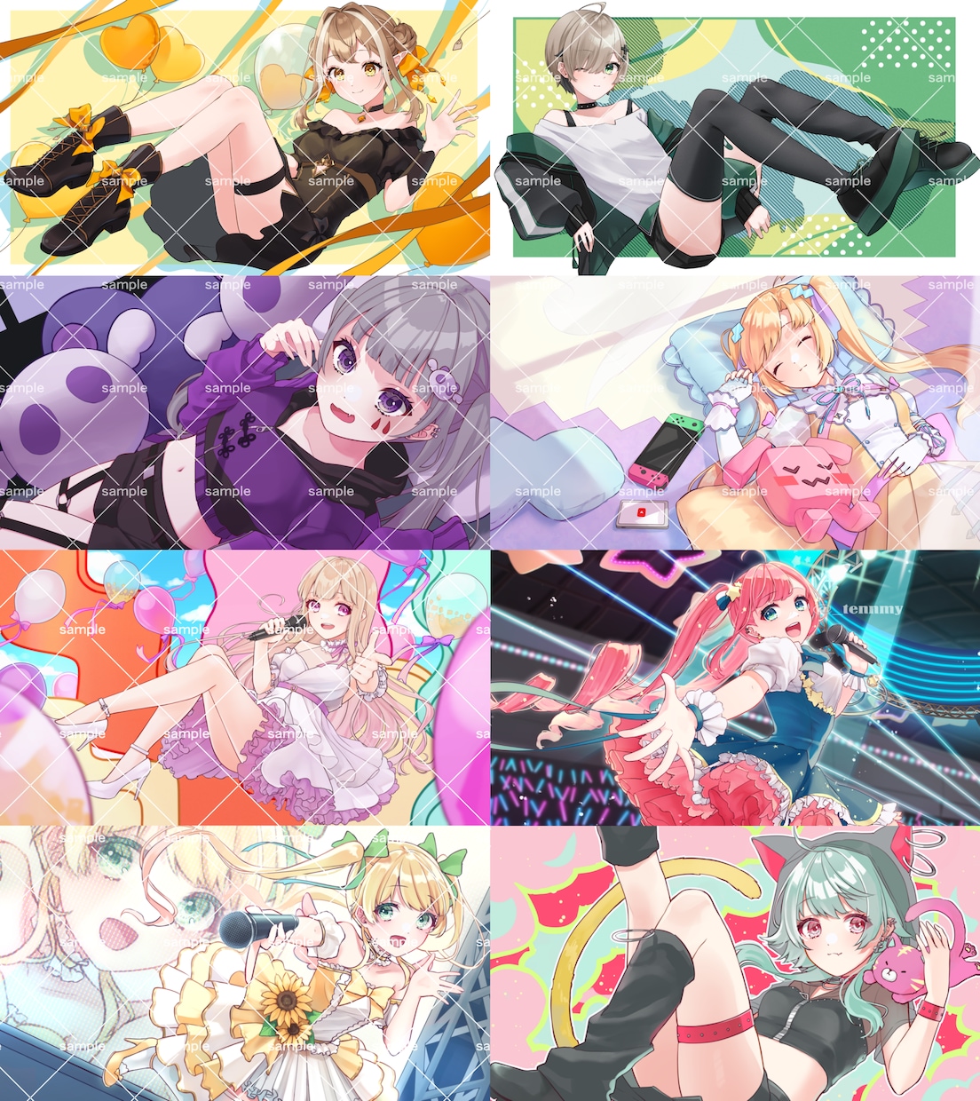 高品質！◆かわいい＆綺麗◆魅力的な一枚絵描きます ハイクオリティなイラストが欲しい方！推しのお祝いイラストにも イメージ7