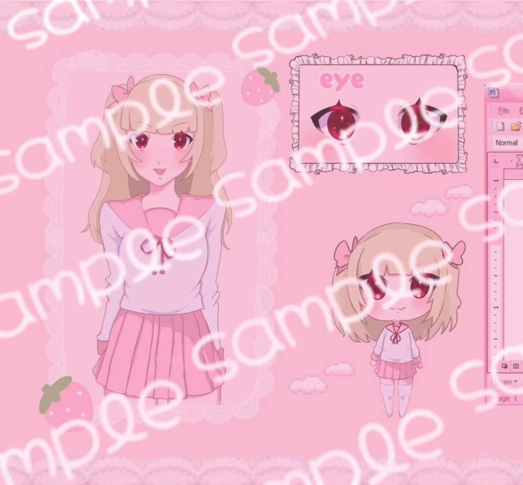 可愛い♡夢絵、アイコン描きます 可愛いをモットーに描いてます！ イメージ2