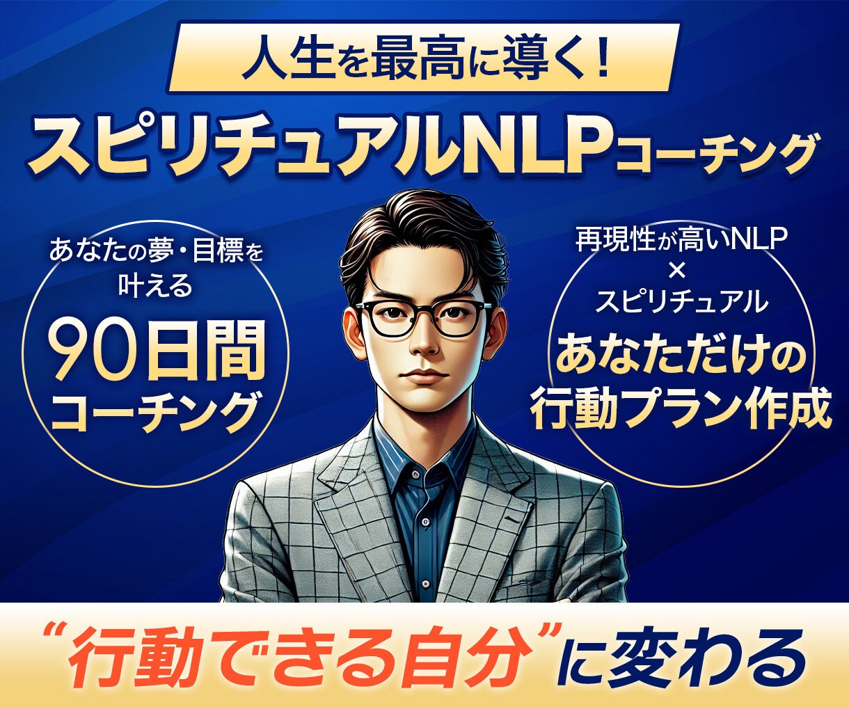夢と目標に向けて行動できる自分に変えます あなたの夢を・目標を叶える90日間コーチング イメージ1