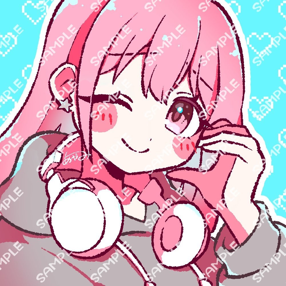 ポップでかわいいアイコン制作します アイコン映えするポップでカラフルなイラストを制作します！ イメージ1