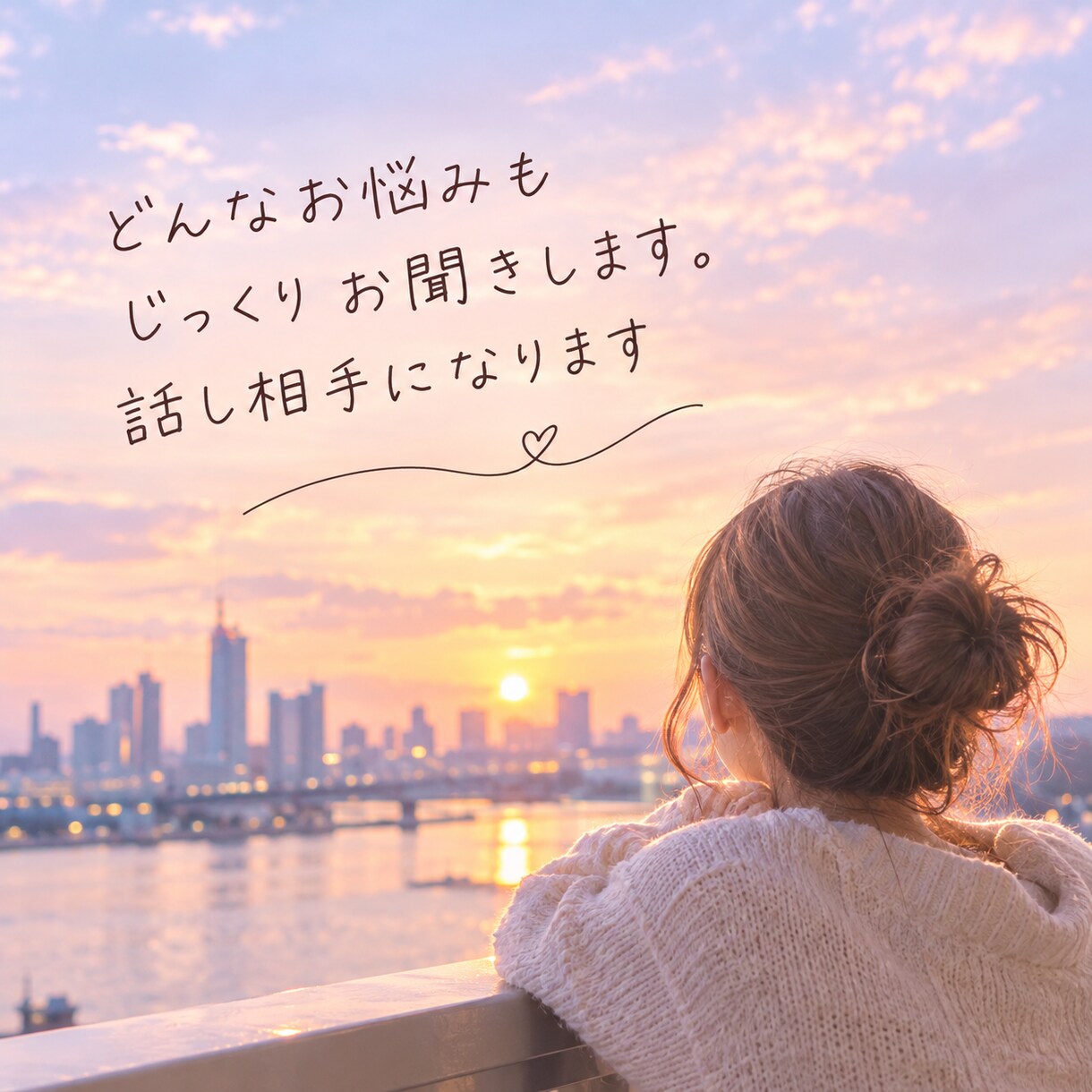 どんなお悩みもじっくりお聞きします 誰にも言えないこともお気軽にお話しください☺️ イメージ1