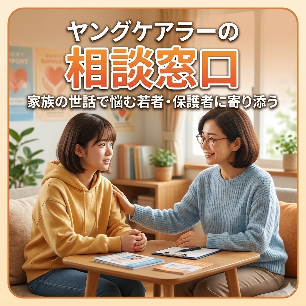 ヤングケアラーの相談のります 家族の世話で悩む若者・保護者に寄り添います イメージ1