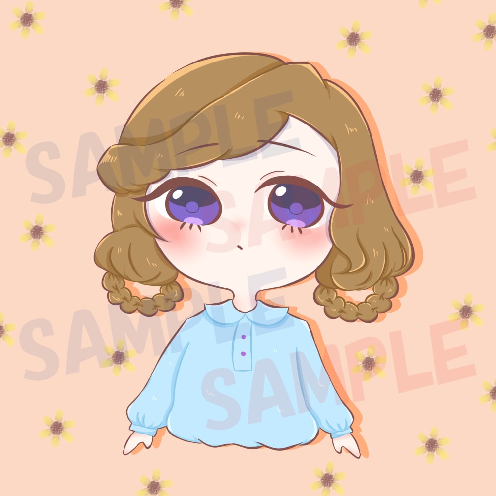 可愛いミニキャラ描きます アイコン、配信用イラストなど是非ご気軽に相談してください♪ イメージ6