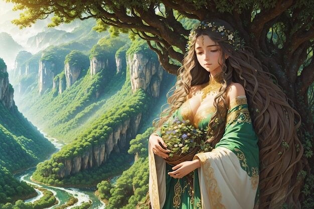 女神ガイアとの繋がりを深めてグラウンディングします 願望実現✩.*ﾟ不安や恐れを芯から癒やす遠隔ヒーリングです イメージ2