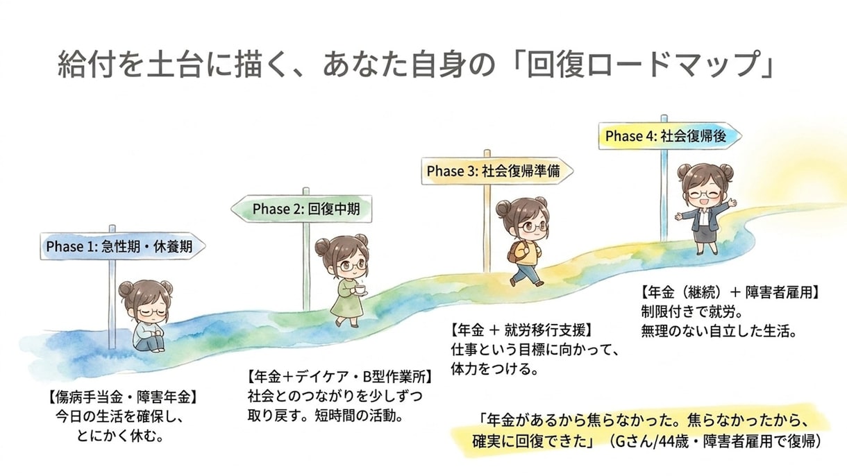 障害年金申請を迷っている方へプロが優しくお聞きます 障害年金とは、自分は対象なのかな？　入口で困っている人向け イメージ9
